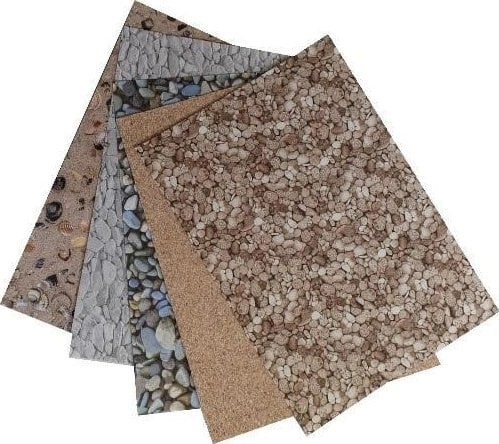 Cardboard 300g Nature 24x34cm 5 sheets