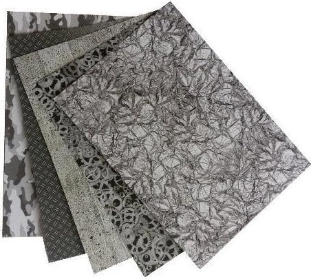 Cardboard 300g Nature 24x34cm 5 sheets