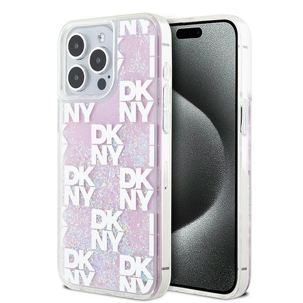 DKNY Liquid Glitter Multilogo case for