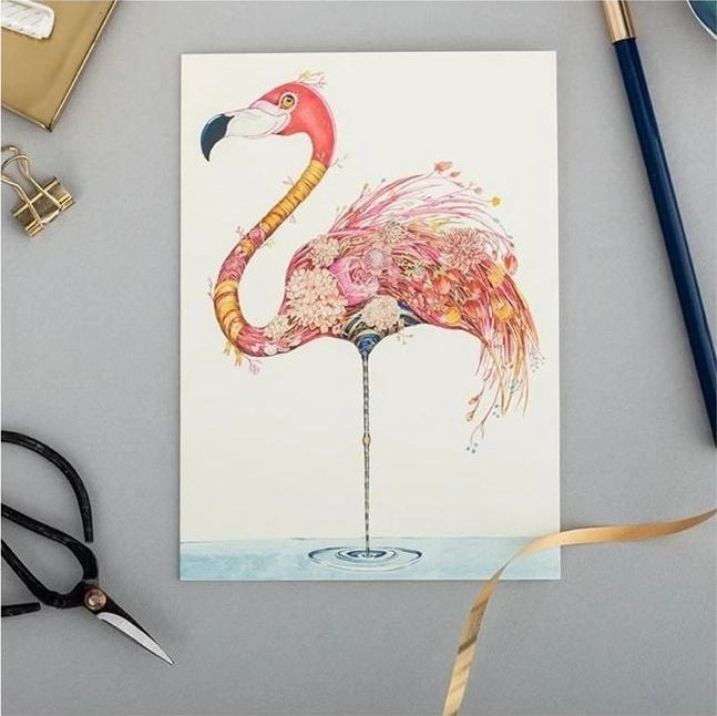 A103 B6 pass + Flamingo envelope