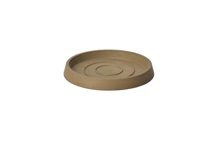 SAUCER SPW ROUND TAUPE 09-15 09-15