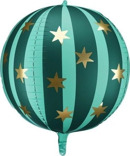 Balloon foil. Ball with stars 75
