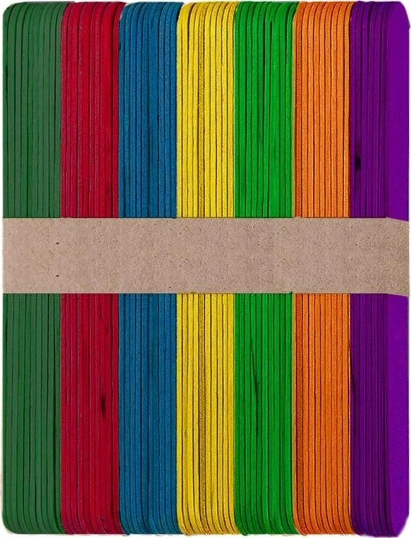 Jumbo colorful creative sticks 60 pcs