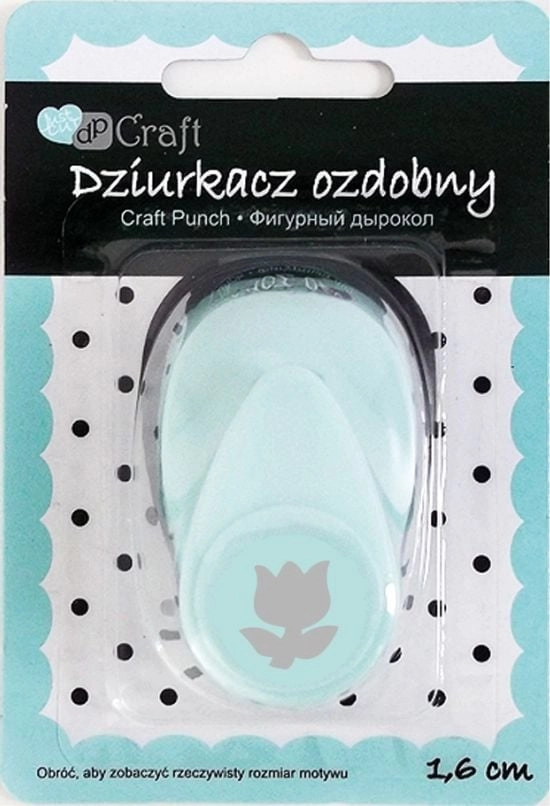 Decorative punch 1.6cm tulip (JCDZ-105-037)