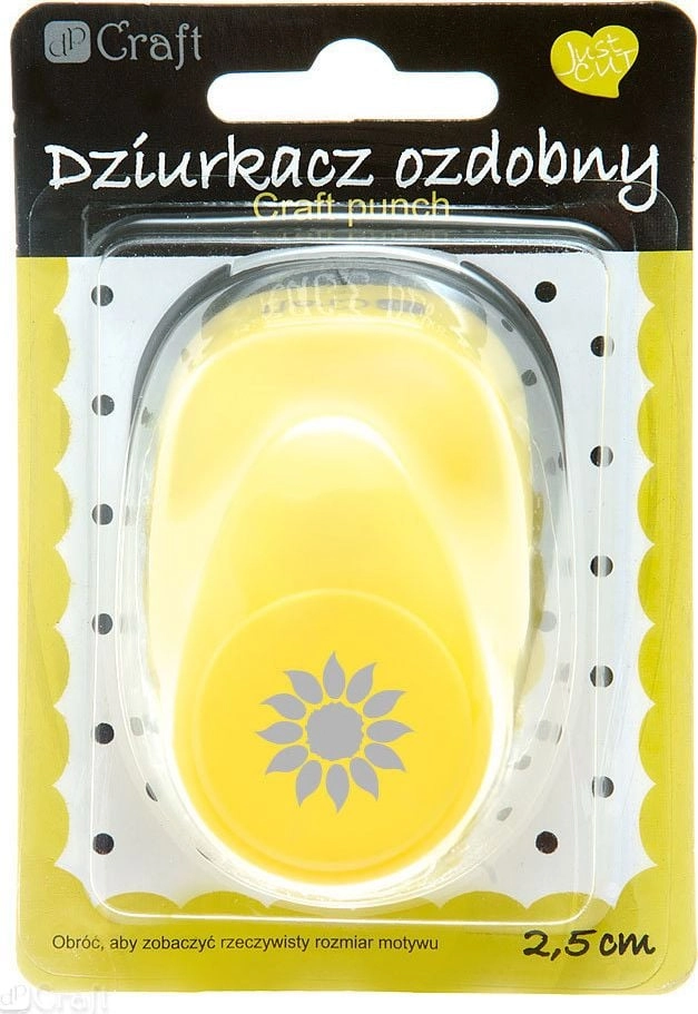 DP Craft decorative 2.5cm sunflower
