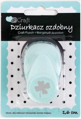 Decorative hole punch clover 1.6cm