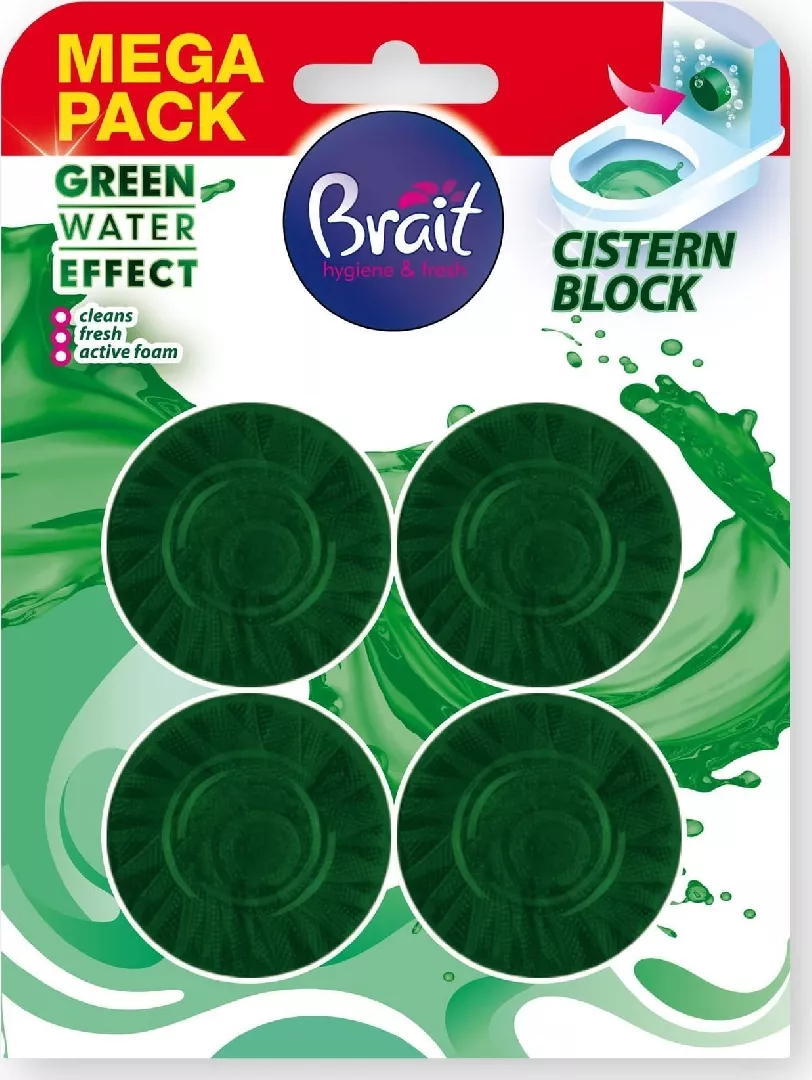 DRAMERS  BRAIT Green Water Effect Krążek