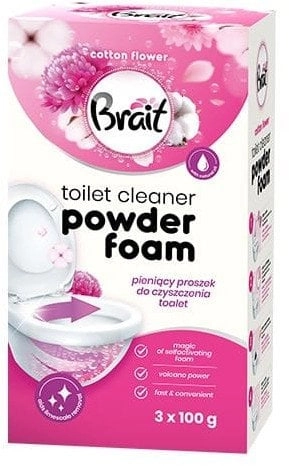 BRAIT Volcano Foaming toilet cleaning powder