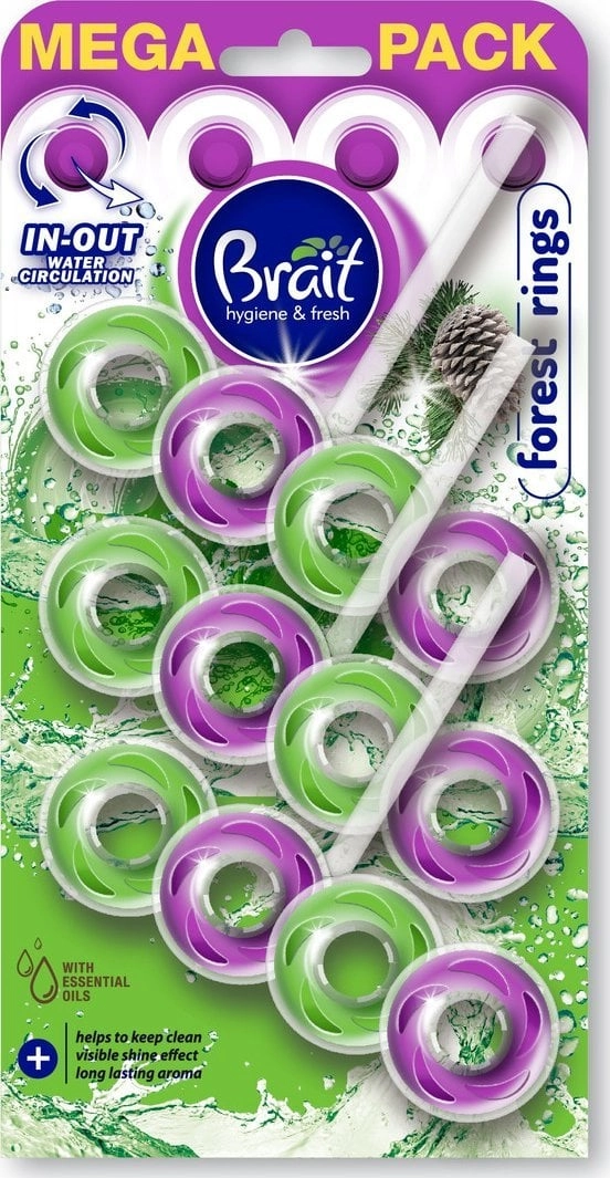 DRAM BRAIT Kostka wc 2-faz 3x40g