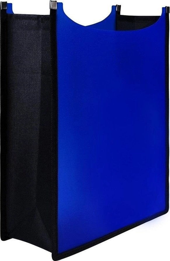 PP sorter for a blue backpack
