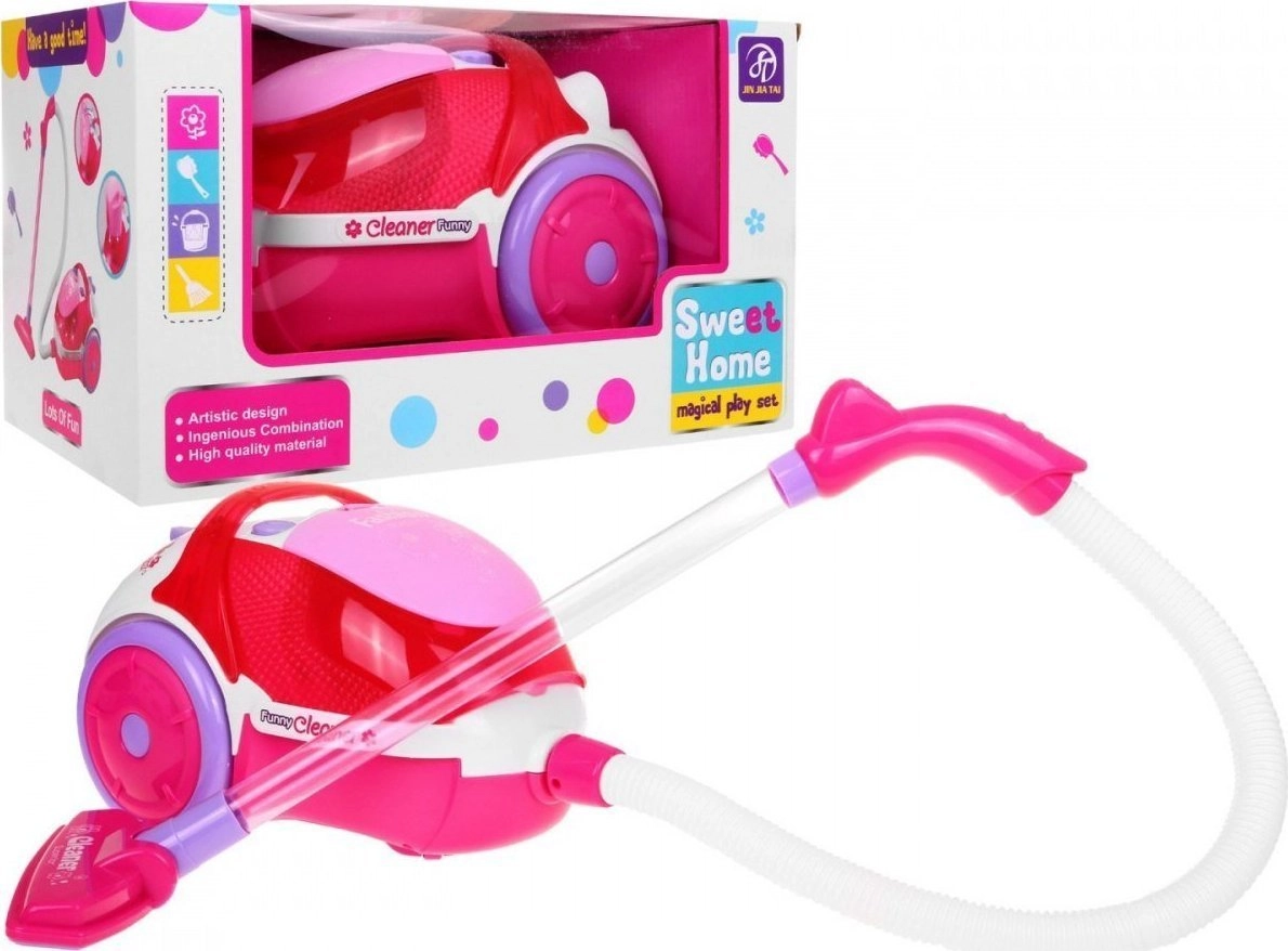 Pink Vacuum Cleaner for Children 3+