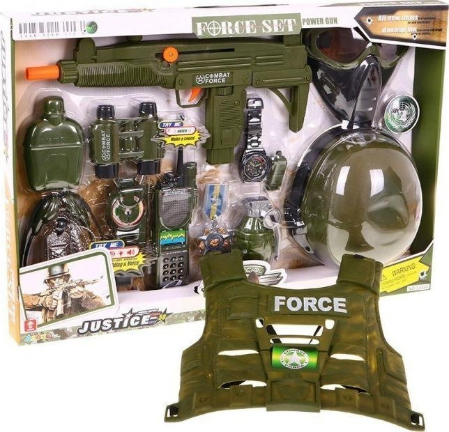 Chełm Soldier Set Bulletproof Vest Rifle