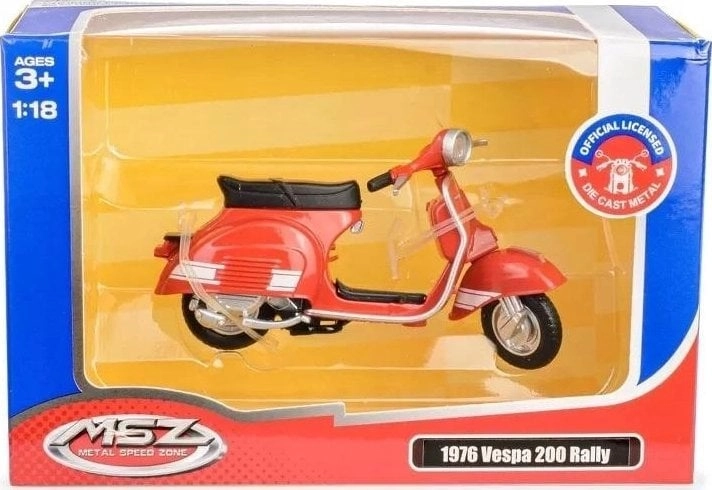 MSZ 1:18 1976 Vespa 200 Rally/67709/red