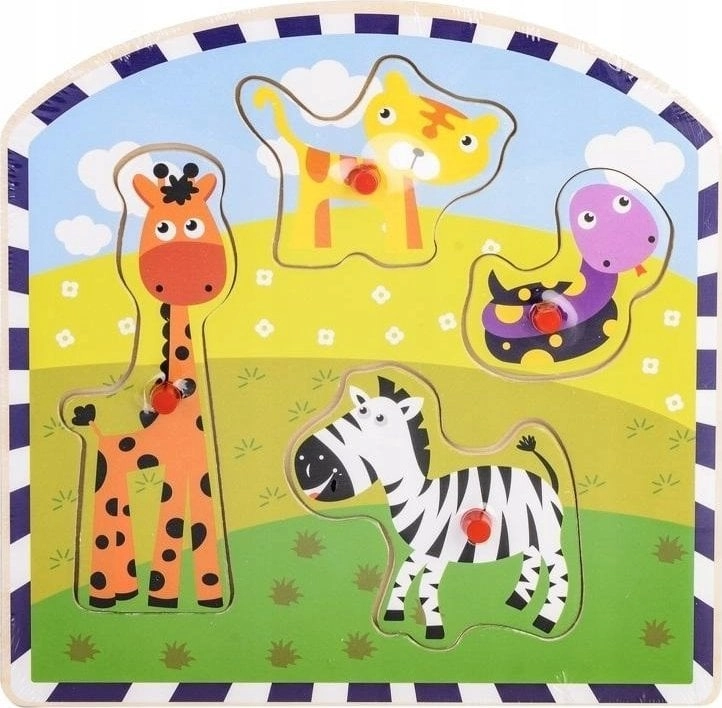 Puzzle in a frame - safari