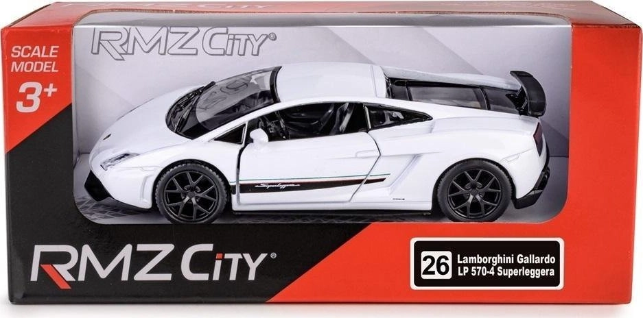 Model RMZ Lamborgh.LP570-4 Gallardo wh