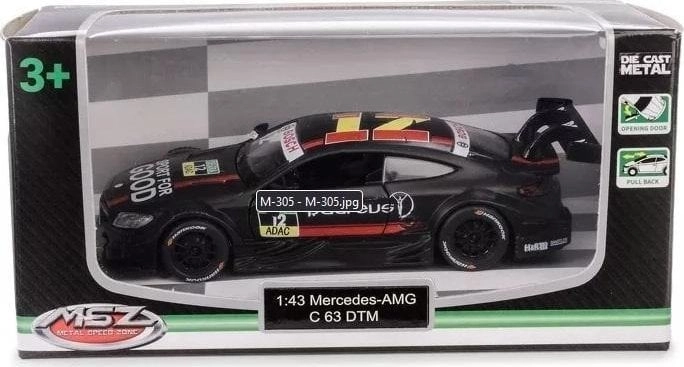 MSZ 1:43 Mercedes-AMG C 63 DTM/67351A/black