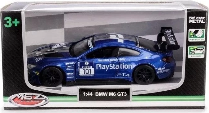 MSZ 1:44 BMW M6 GT3/67381A/blue 5905422133150