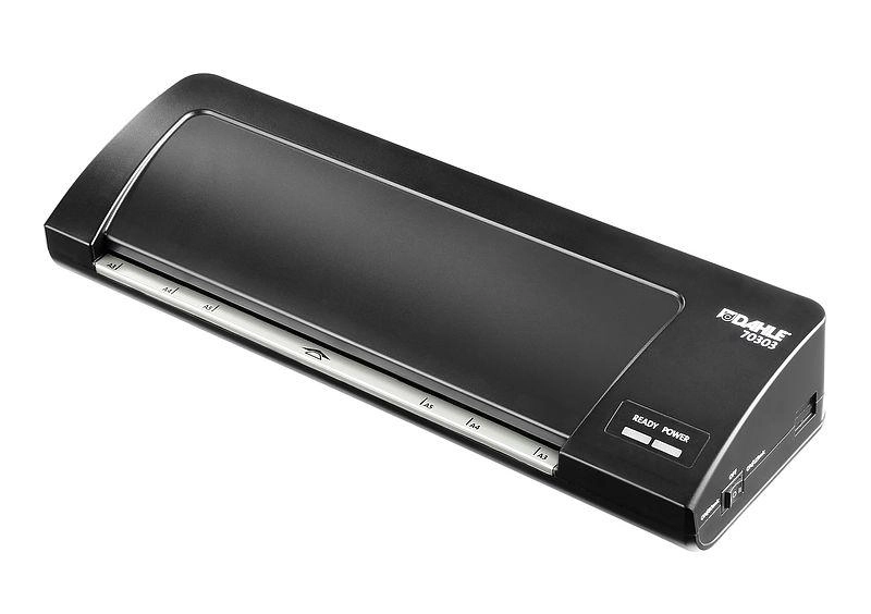 Laminating machine with four silicone rollers