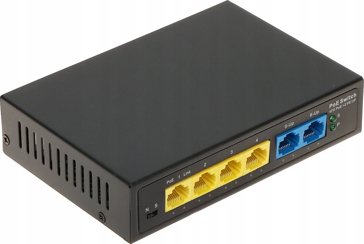 Switch Dahua Technology SWITCH POE GTX-A1-06-42-V2