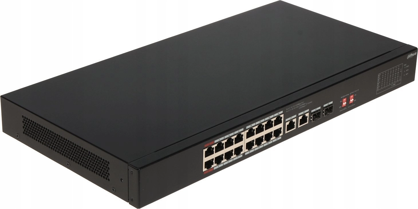 SwitchDAHUAS3218-16ET-135Switch type UnmanagedSwitch layer L2Rack mounting