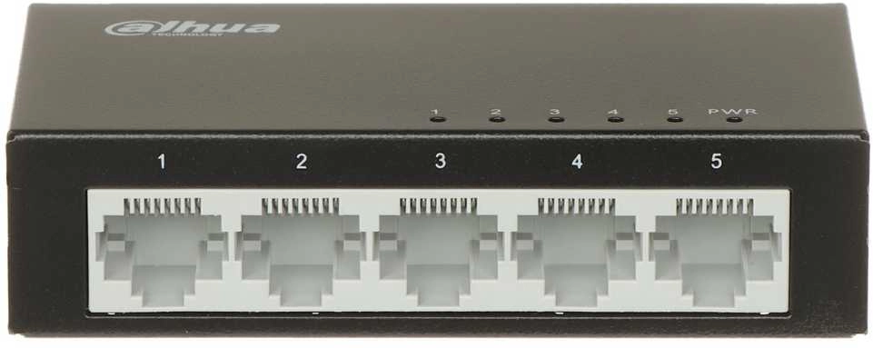 SWITCH SF1005-EUR 5-PORT DAHUA SF1005-EUR 6923172590411
