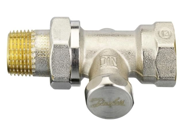 Danfoss Zawór grzejnikowy prosty 1/2" RLV-S