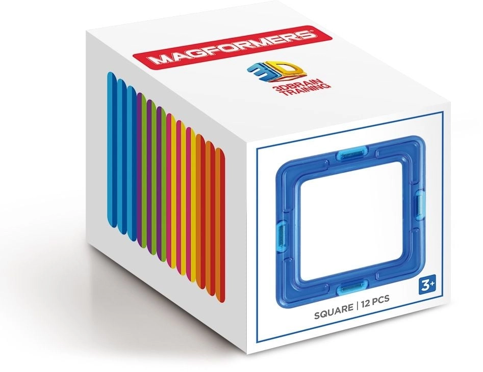 MAGFORMERS SQUARES 12 ELEMENTS 005-53210 GXP-631144