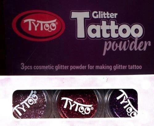 Dante TYTOO TATTOOS GLITTER SET -