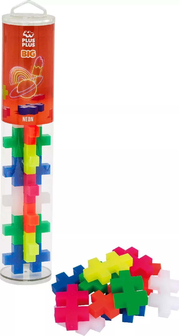 Plus Plus constructor  LARGE  15  neon