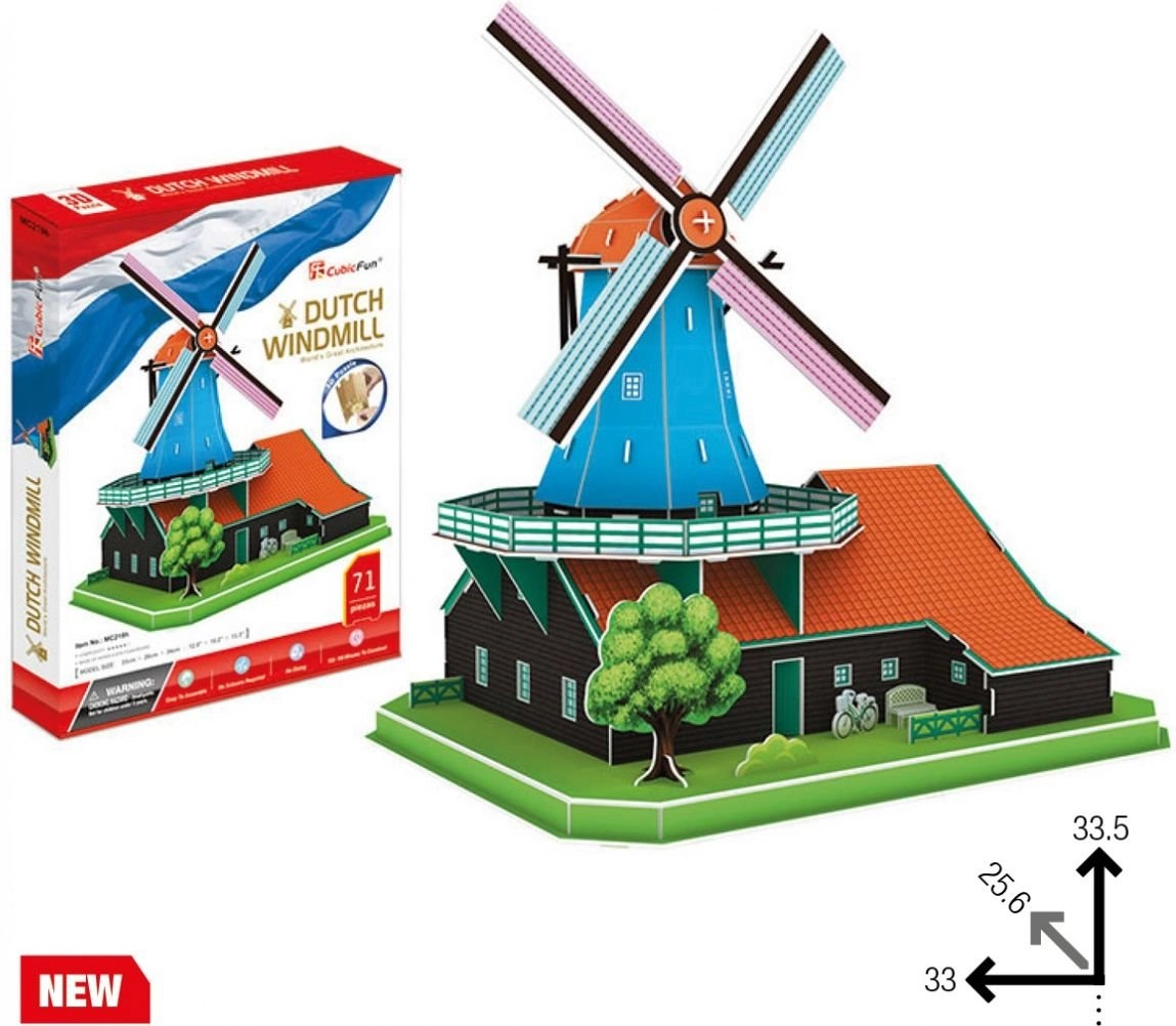 Dante 3D Puzzle large set Dutch