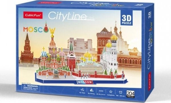 Dante Puzzle 3D City Line Moscow