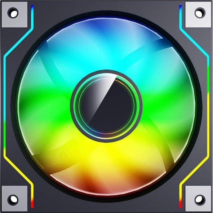 Darkflash DM20 computer fan (black) DM20