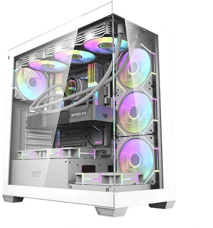Computer case Darkflash DS900 (white) +