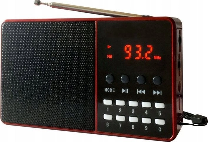 Radio DARTEL RD-180 red RD-180C RTV-RAD--0000093