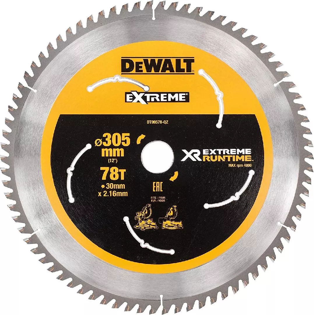 DEWALT CIRCULAR SAW BLADES.305x30mmx78z EXTREME