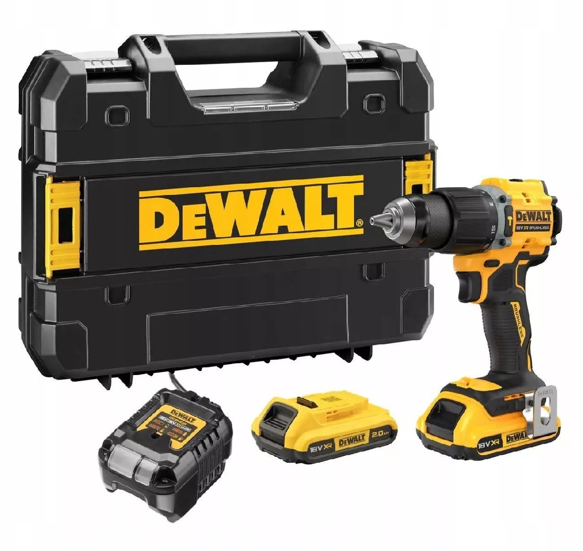 DEWALT DCD799D2T-QW 2 gear-Batteri slagboremaskine inkl