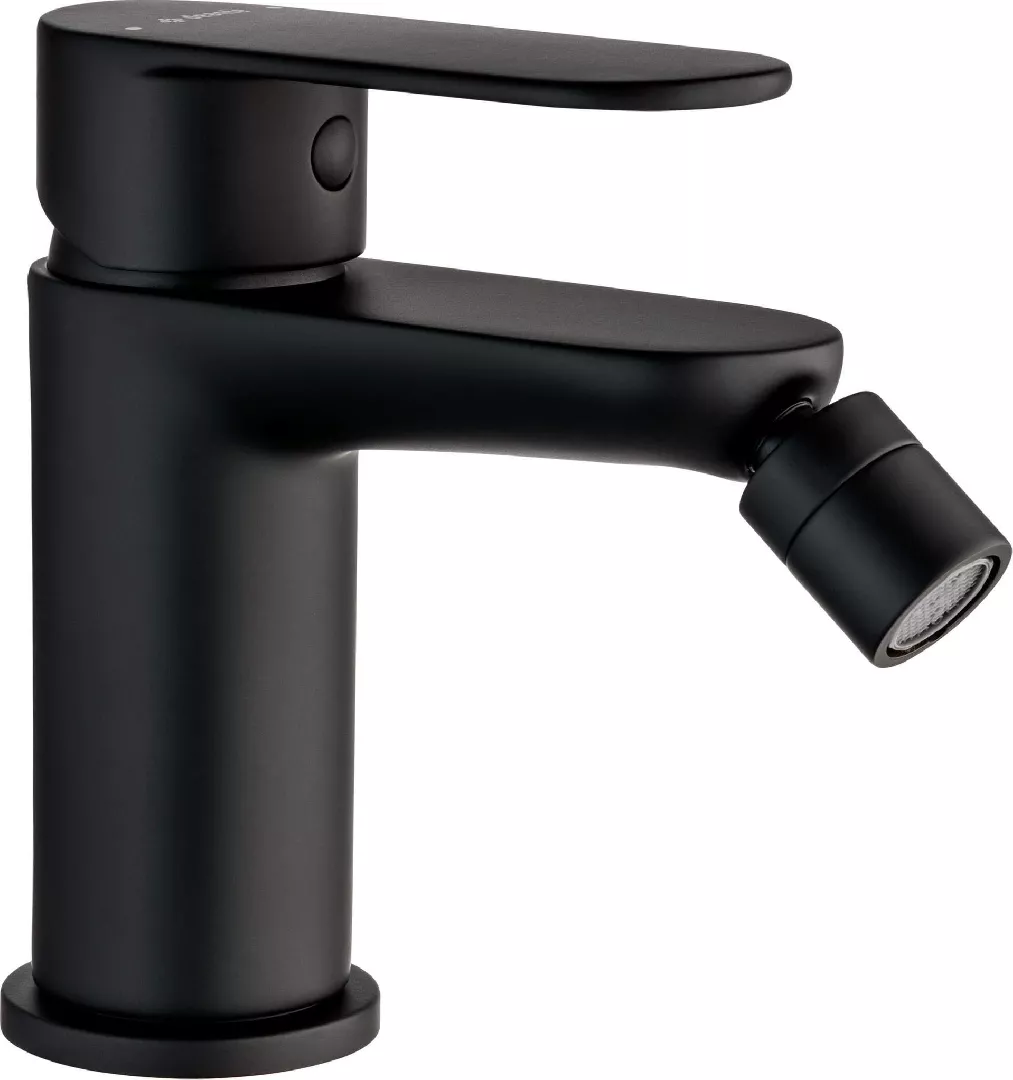 Deante Alpinia floor-standing bidet faucet black