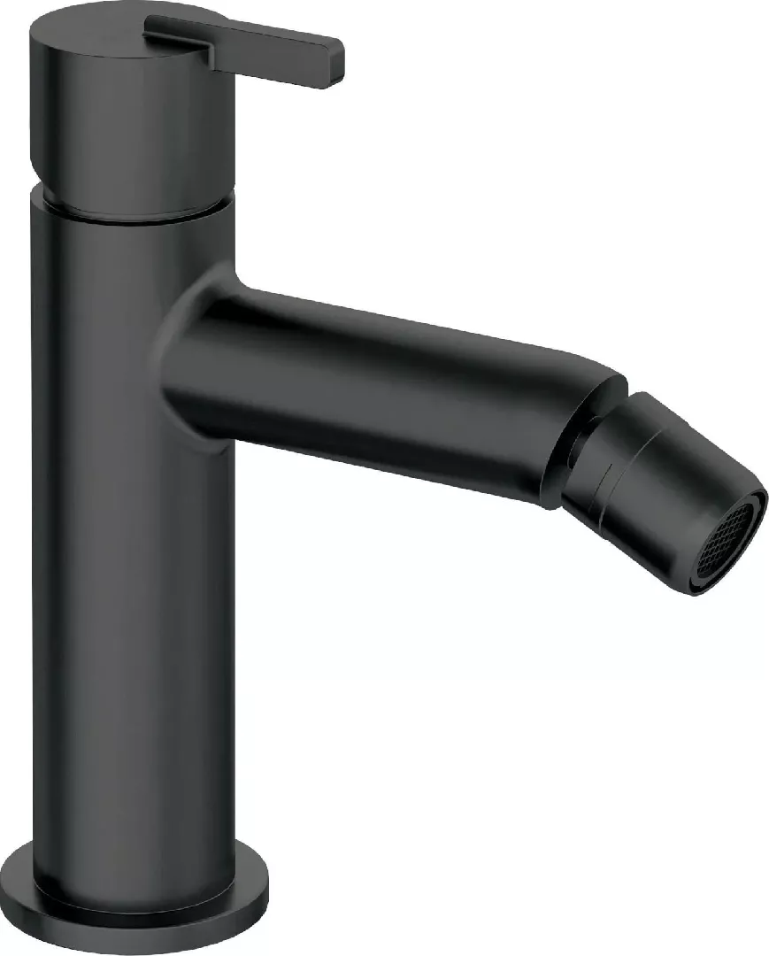 Deante Silia floor-standing bidet faucet black