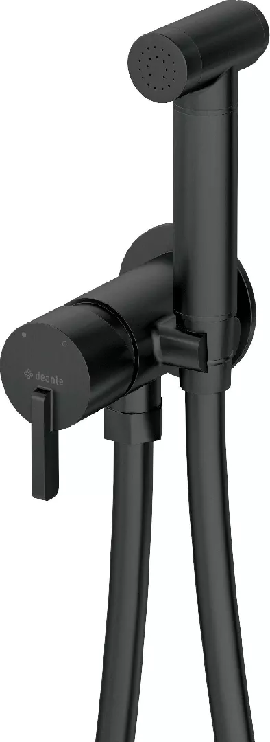 Deante Silia concealed bidet faucet black
