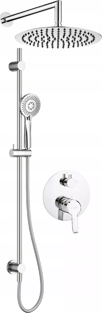 Deante Concealed shower set with a