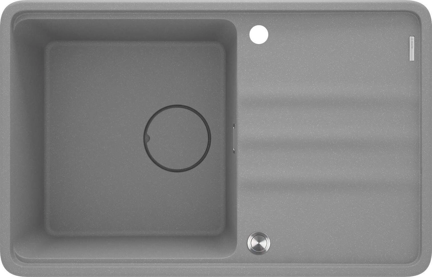 Deante sink. Single-bowl granite sink with