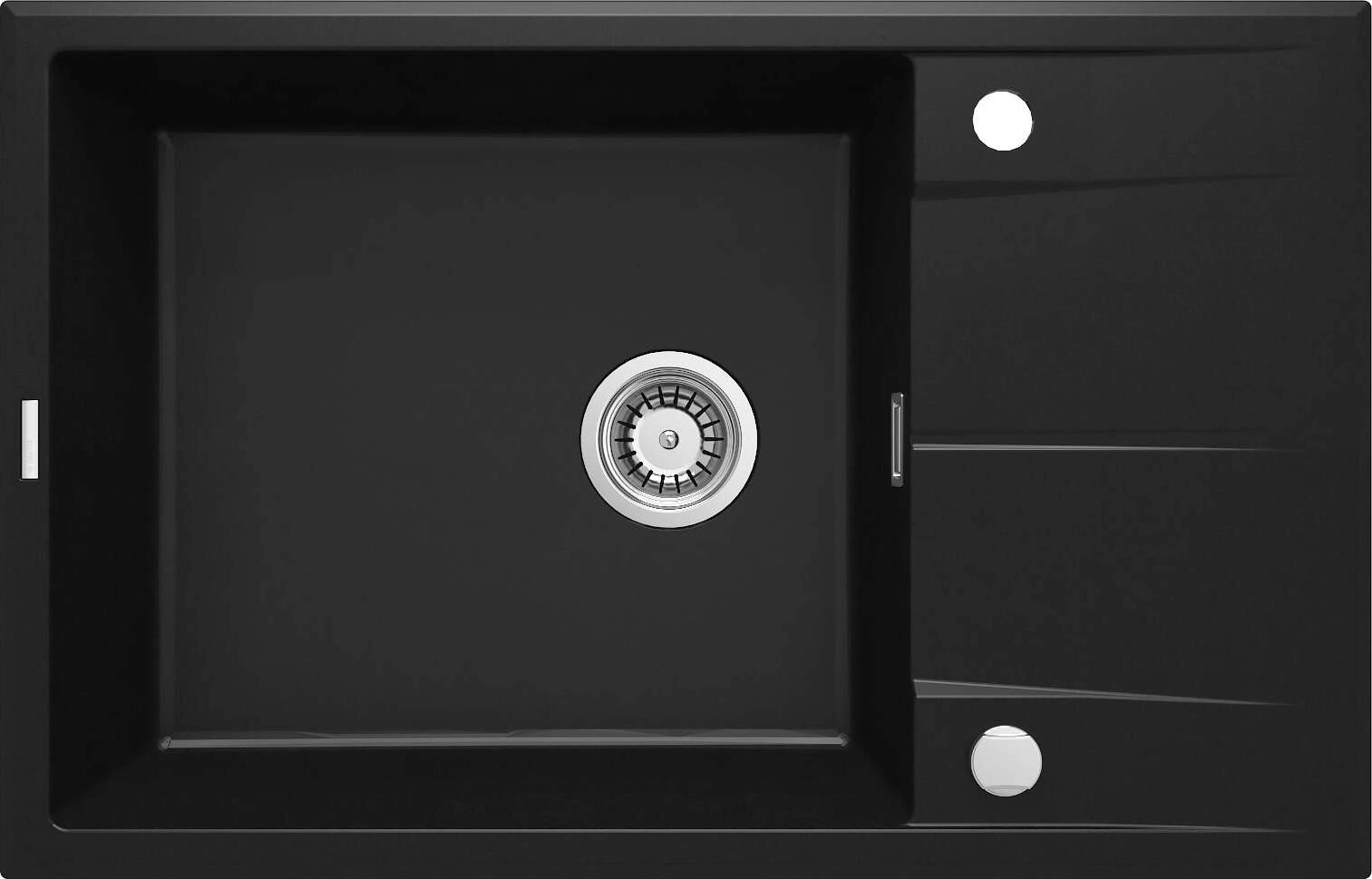 Deante Eridan 1-bowl granite sink with