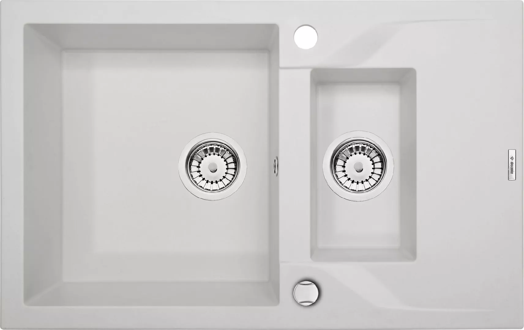 Deante 1.5-bowl Andante sink with