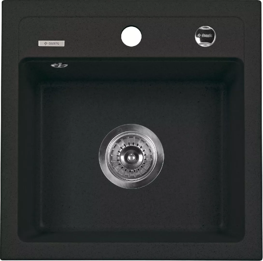 Deante single-bowl Zorba sink without drainer