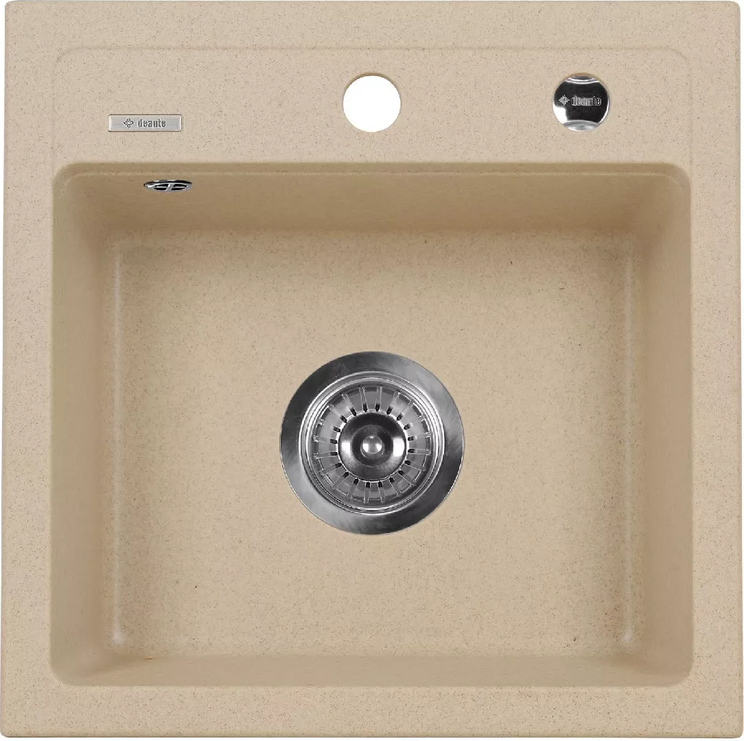 Deante single-bowl Zorba sink without drainer