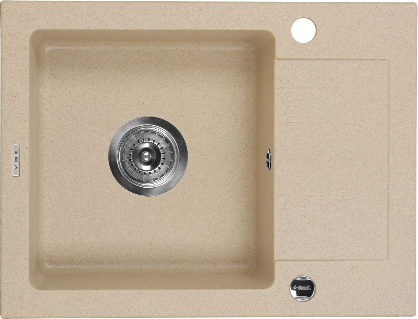 Deante single-bowl Zorba sink with short