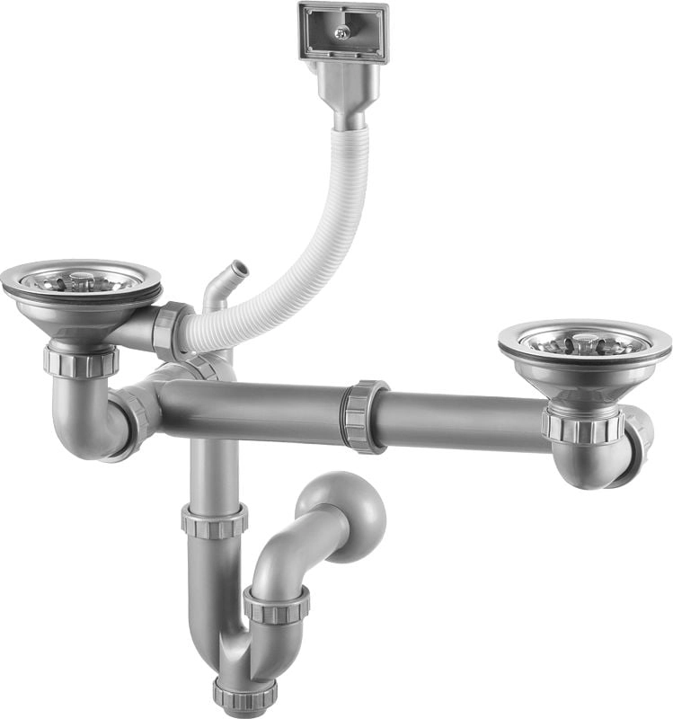 Deante siphon Double pipe siphon 3