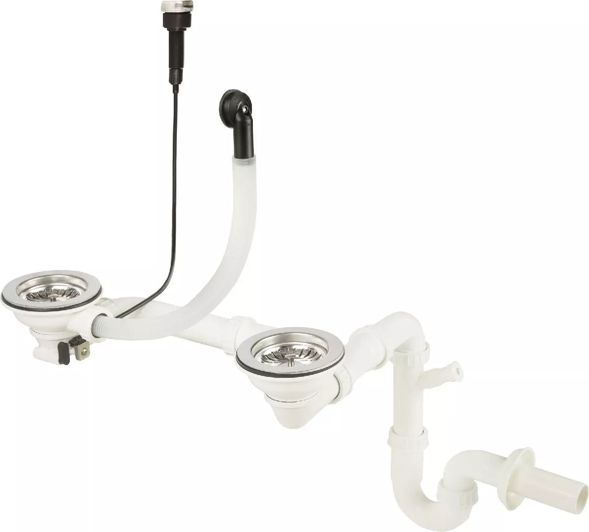 Deante siphon Double pipe siphon 3