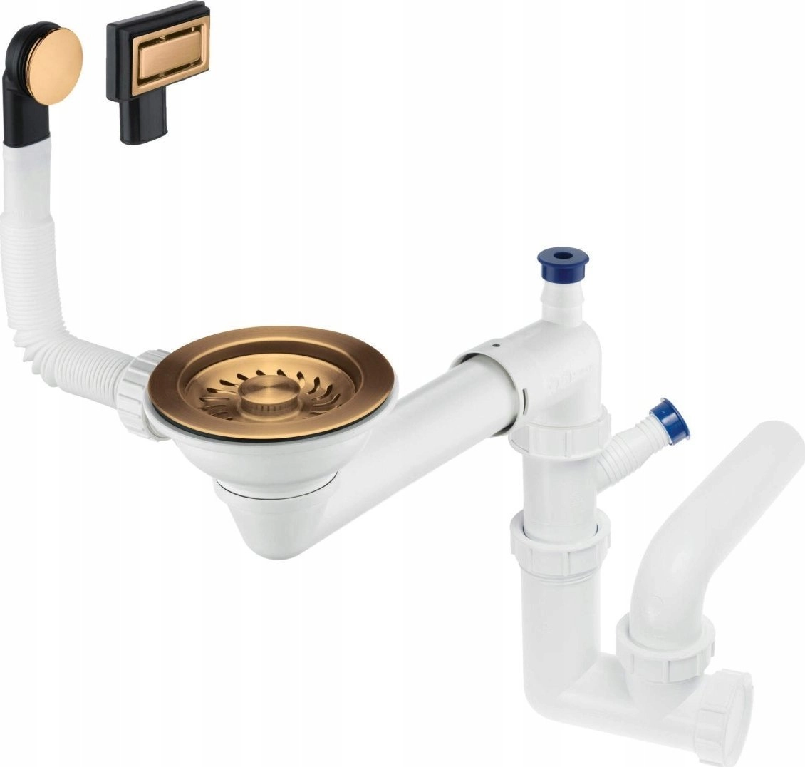 Siphon for 1-bowl sink - Space-Saver