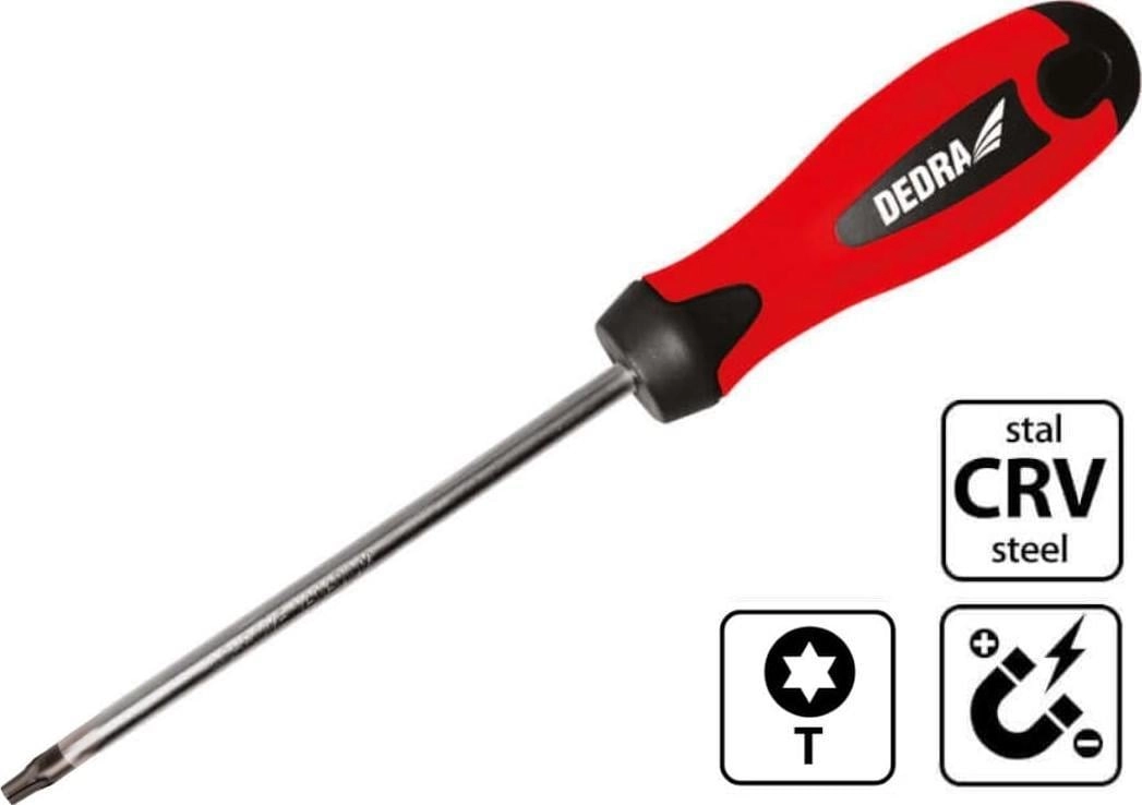 Dedra Wkrętak Torx T20x100mm CrV 06A036